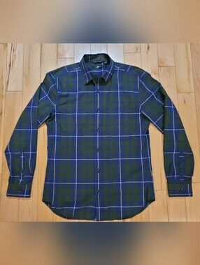 7 for all Mankind men's size small button up long sleeve shirt